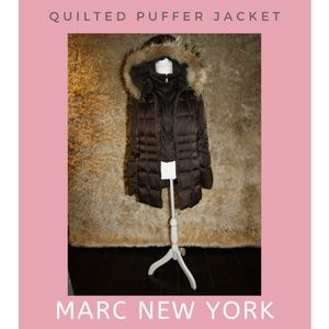 Marc New York Matte Satin Down Fill Puffer